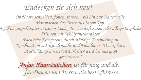 Anjas Haarstübchen